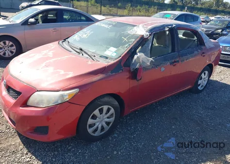 2009 Toyota Corolla Le из США, поврежденный, VIN JTDBL40E89J051322